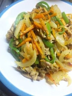 野菜たっぷり♪豚肉のカレー炒め-レシピのメイン写真