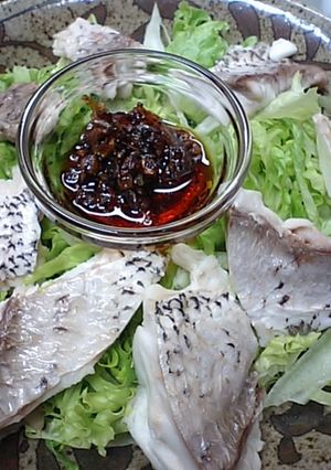 蒸し鯛サラダ-レシピのメイン写真