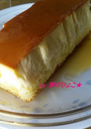 100均パウンドケーキ型でプリンケーキ-レシピのメイン写真