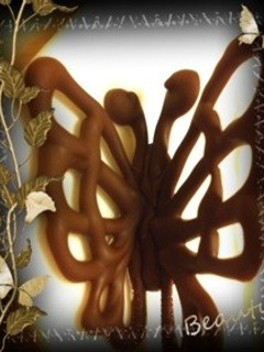 デコチョコ☆蝶々☆ケーキにトッピング♪-レシピのメイン写真