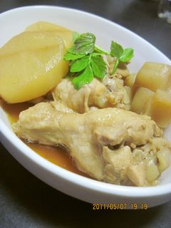 手羽元と大根のすっぱ煮-レシピのメイン写真