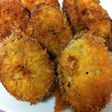 野菜たっぷりナスのはさみ揚げ