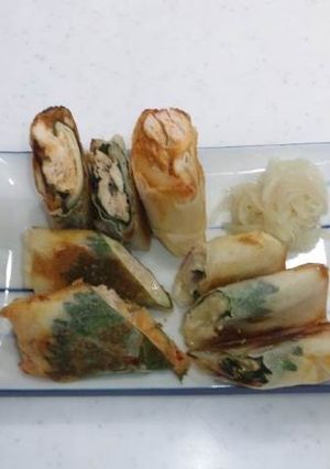 春巻きde鶏ささみシソ-レシピのメイン写真