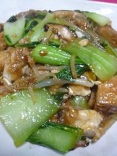 厚揚げと青梗菜のあんかけ-レシピのメイン写真