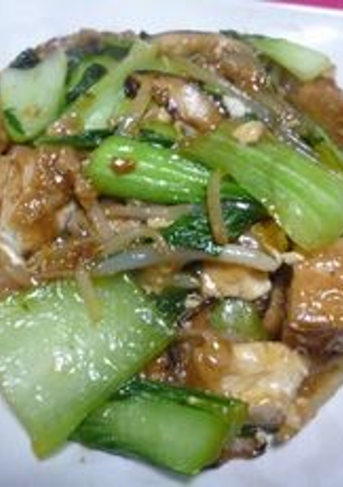 厚揚げと青梗菜のあんかけ-レシピのメイン写真