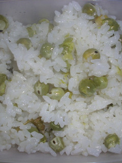 えんどう豆ご飯&おにぎり-レシピのメイン写真