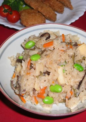 筍&蕨 春の炊き込みご飯-レシピのメイン写真