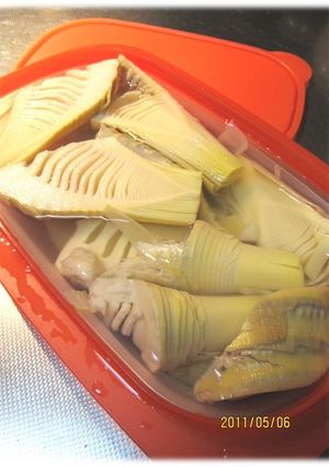 たけのこのあく抜き-レシピのメイン写真
