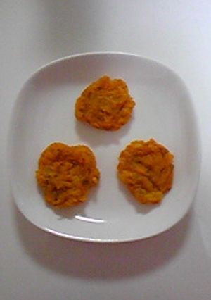 離乳食中期〜：栄養満点！カボチャおやき-レシピのメイン写真