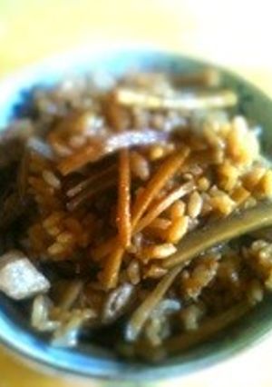 鶏ゴボウご飯-レシピのメイン写真