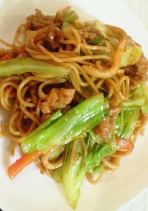食欲進む!焼きそば-レシピのメイン写真