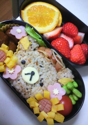 キャラ弁リラックマ-レシピのメイン写真
