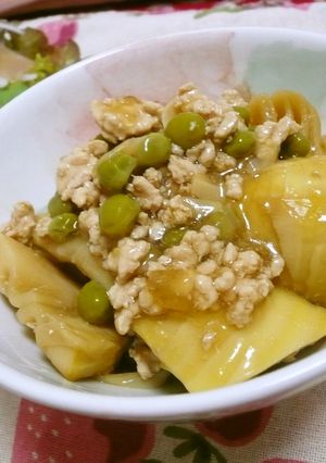 ☆春☆たけのこのそぼろ煮-レシピのメイン写真