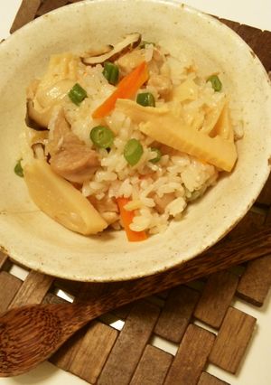 炊飯器de筍ピラフ-レシピのメイン写真