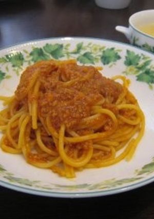 簡単ミートソース(ボロネーゼ)パスタ-レシピのメイン写真