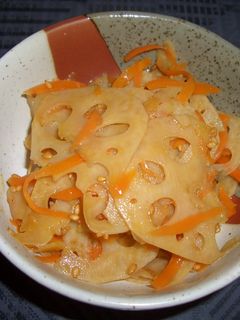 レンコンのきんぴら-レシピのメイン写真