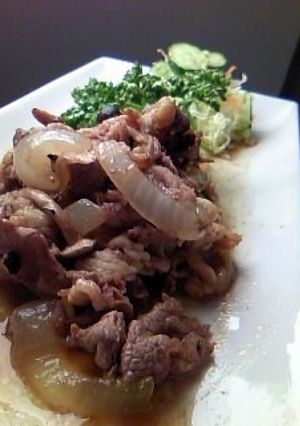 昔懐味再現牛肉バター焼き-レシピのメイン写真