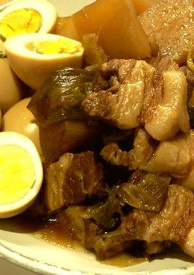 圧力鍋でとろとろ豚と大根の角煮-レシピのメイン写真
