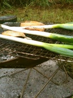 Ken房のCamp仕様☆長ネギ焼き-レシピのメイン写真