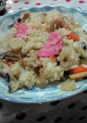 炊き込み御飯(醤油御飯)-レシピのメイン写真