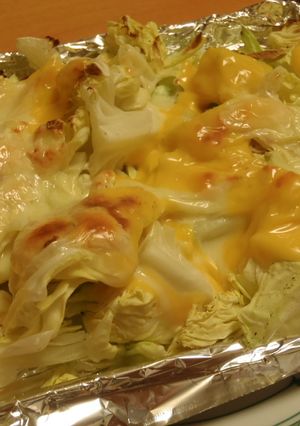 春キャベツのチーズ焼き-レシピのメイン写真