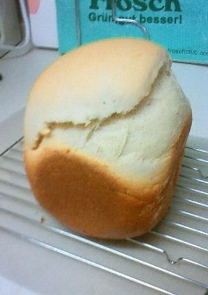 HBで✿ふわもち✿バナナミルキー食パン-レシピのメイン写真