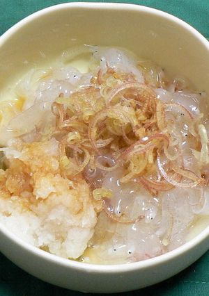 のれそれのおろしポン酢和え-レシピのメイン写真