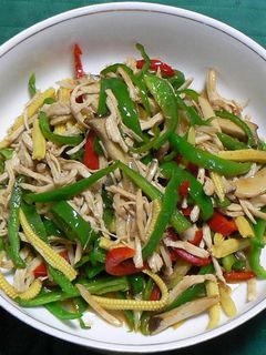 鶏むね肉とピーマンのオイスターソース炒め-レシピのメイン写真