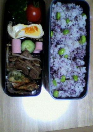 お弁当に！枝豆ゆかりごはん☆-レシピのメイン写真