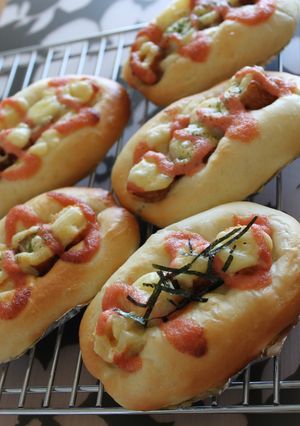 ちくわ好きの☆ちくわパン♬-レシピのメイン写真