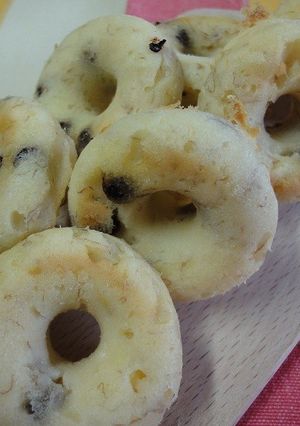 おからとチョコバナナで焼きドーナツ-レシピのメイン写真