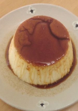 卵と牛乳で作ったプリン-レシピのメイン写真