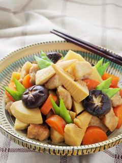 たけのこと豚バラ肉の煮物-レシピのメイン写真