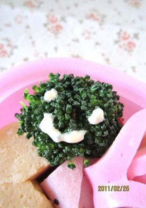 お弁当に♡ブロッコリー変身大作戦♡-レシピのメイン写真