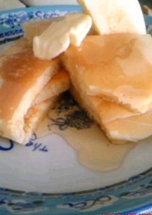 ふわもち☆パンケーキ-レシピのメイン写真