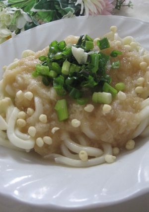 たっぷりおろしのうどん-レシピのメイン写真