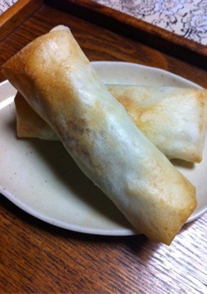 セロリとささみの焼き春巻き-レシピのメイン写真