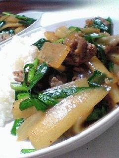 豚肉と大根の炒め煮-レシピのメイン写真