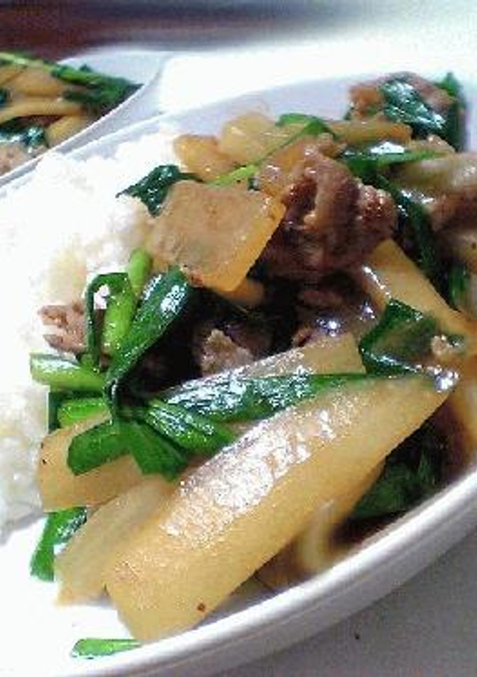 豚肉と大根の炒め煮-レシピのメイン写真