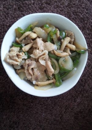 中華風豚丼-レシピのメイン写真