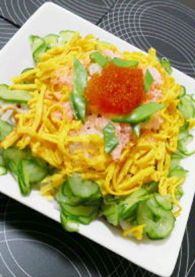 母の日☆鯛ちらし寿司-レシピのメイン写真