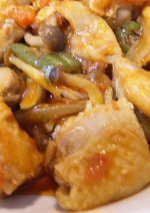 お手軽!!鶏肉のトマト煮-レシピのメイン写真