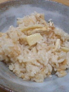 シンプル竹の子ご飯-レシピのメイン写真