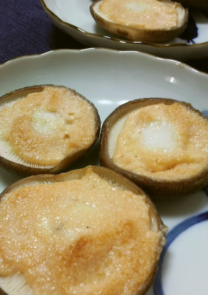簡単♪しいたけのたらこマヨネーズ焼き♪-レシピのメイン写真