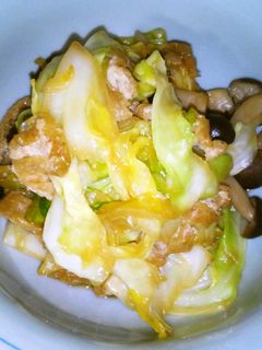 キャベツの炒め煮-レシピのメイン写真