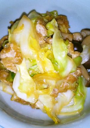 キャベツの炒め煮-レシピのメイン写真