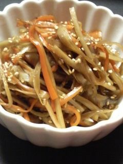 定番の味☆きんぴらごぼう-レシピのメイン写真