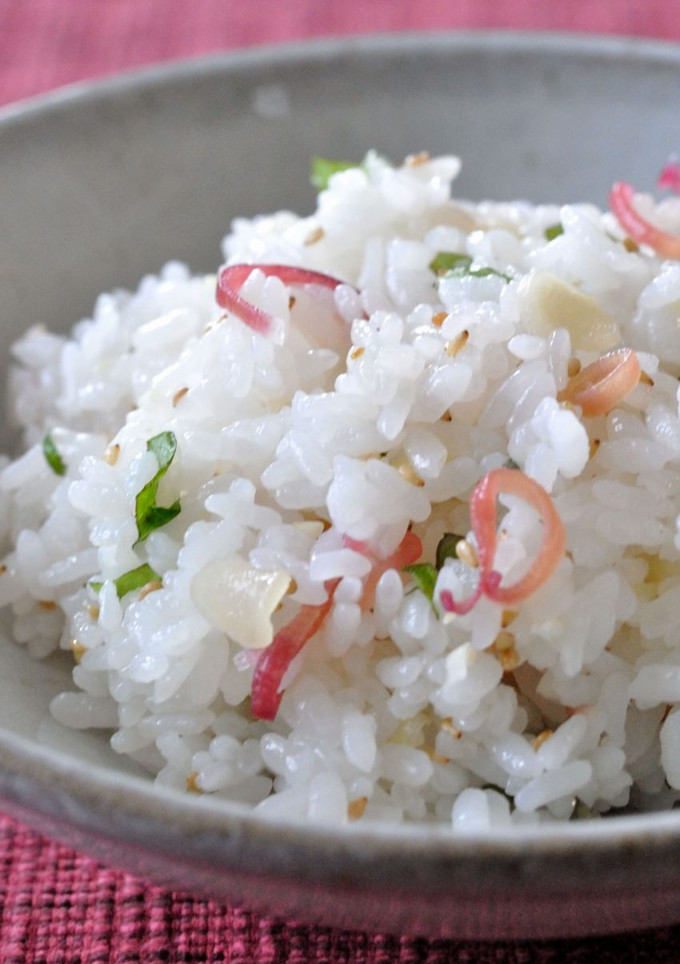 茗荷のすし飯～そのままで美味しい(´Ｕ｀-レシピのメイン写真