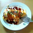 お好み焼き風簡単玉子焼き