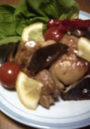 鶏肉＋しいたけの炒め物・アジアンtaste-レシピのメイン写真